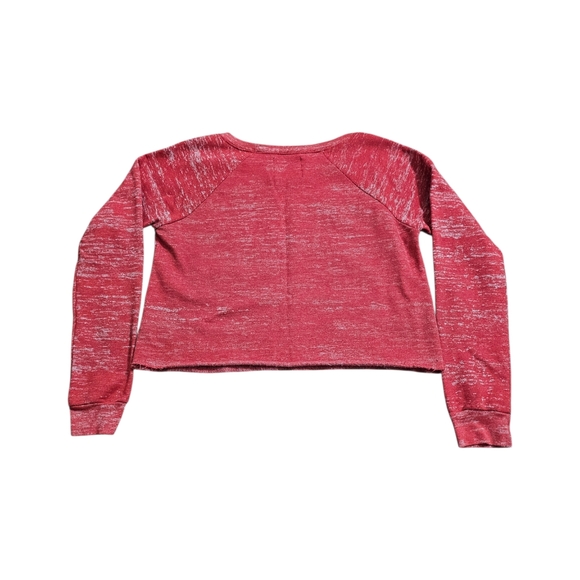 Bravado SM Guns 'n Roses Red Graphic Cropped Pullover Sweater - Picture 9 of 12